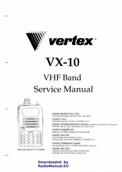 Vertex VX-10 Service Manual