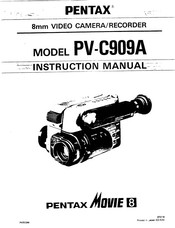 Pentax PV-C909A Instruction Manual