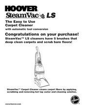 Hoover SteamVac LS Manual