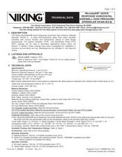 Viking MicrofastHP VK344 Technical Data Manual