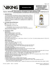 Viking MICROFAST VK303 Technical Data Manual