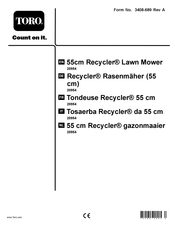 Toro Recycler 20954 Manual