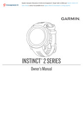 Garmin INSTINCT 2X Owner's Manual