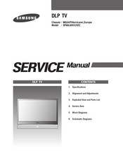 Samsung SP46L6XEC Service Manual