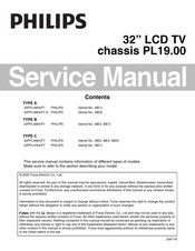 Philips 32PFL4664/F7 Service Manual