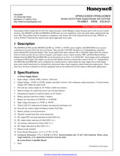 Honeywell HP400ULACM4CB Manual