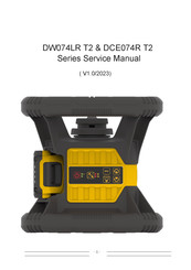 DeWalt DCE074R T2 Series Service Manual