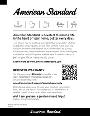 American Standard Mainstream 2948LC-LHO.020 Manual