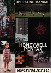 Honeywell Pentax Spotmatic Operating Manual