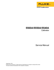 Fluke 5540A Service Manual