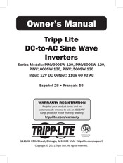 Tripp Lite PINV1000SW-120 Owner's Manual
