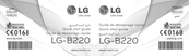 LG LG-B220 Quick Start Manual