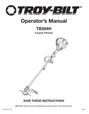 Troy-Bilt TB304H Operator's Manual