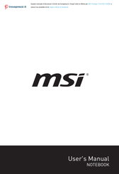 MSI Prestige 15 A10SC-034BE User Manual