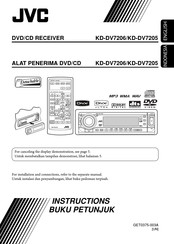 JVC KD-DV7206 Instructions Manual