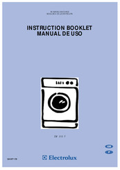 Electrolux EW 510 F Instruction Booklet