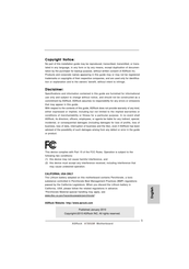 ASROCK A785GM Manual