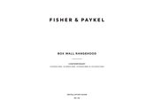 Fisher & Paykel HC60DCXB4 Installation Manual