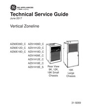 Haier GE Vertical Zoneline AZ90E12D C Technical Service Manual