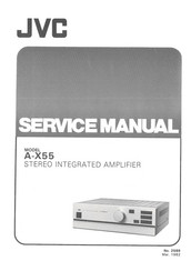 JVC A-X55 Service Manual