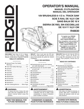 RIDGID R48630 Operator's Manual