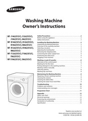 Samsung WF-R1062C Owner's Instructions Manual