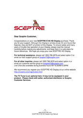 Sceptre E195BV-SRR Manual