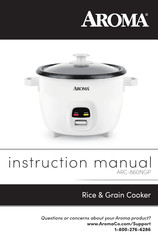 Aroma ARC-860NGP Instruction Manual
