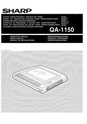 Sharp QA1150 Operation Manual