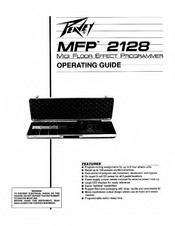 Peavey MFP 2128 Operating Manual