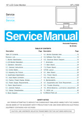 HP L1506 Service Manual