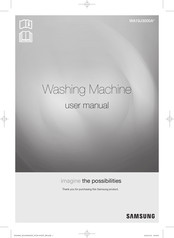 Samsung WA19J3000A Series User Manual