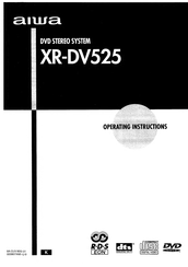 Aiwa XR-DV525 Operating Instructions Manual