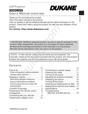 Dukane 8950WSS User Manual