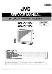 JVC AV-2750S Service Manual