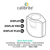 calibrite Display Pro HL Quick Start Manual