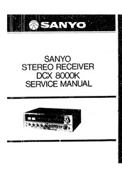 Sanyo DXC 8000K Service Manual