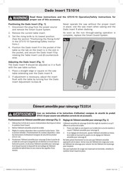 Bosch TS1014 Manual