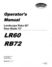 Cub Cadet YANMAR LR60 Operator's Manual