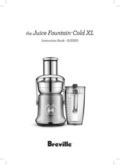Breville Juice FountainCold XL Instruction Book