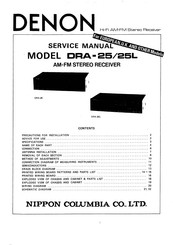 Denon DRA-25 Service Manual