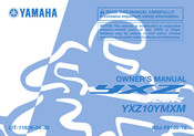 Yamaha YXZ10YMXM 2021 Owner's Manual