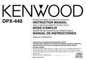 Kenwood DPX-440 Instruction Manual