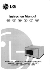 LG MG-5507D Instruction Manual