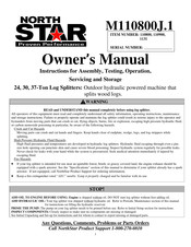 North Star 110800 Owner's Manual