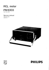 Philips PM 6303 Service Manual