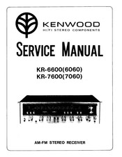 Kenwood KR-6600 Service Manual