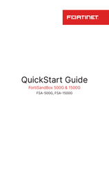 Fortinet FSA-500G Quick Start Manual