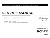 Sony Bravia KDL-46HX900 Service Manual