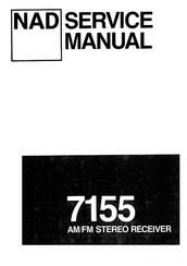NAD 7155 Service Manual